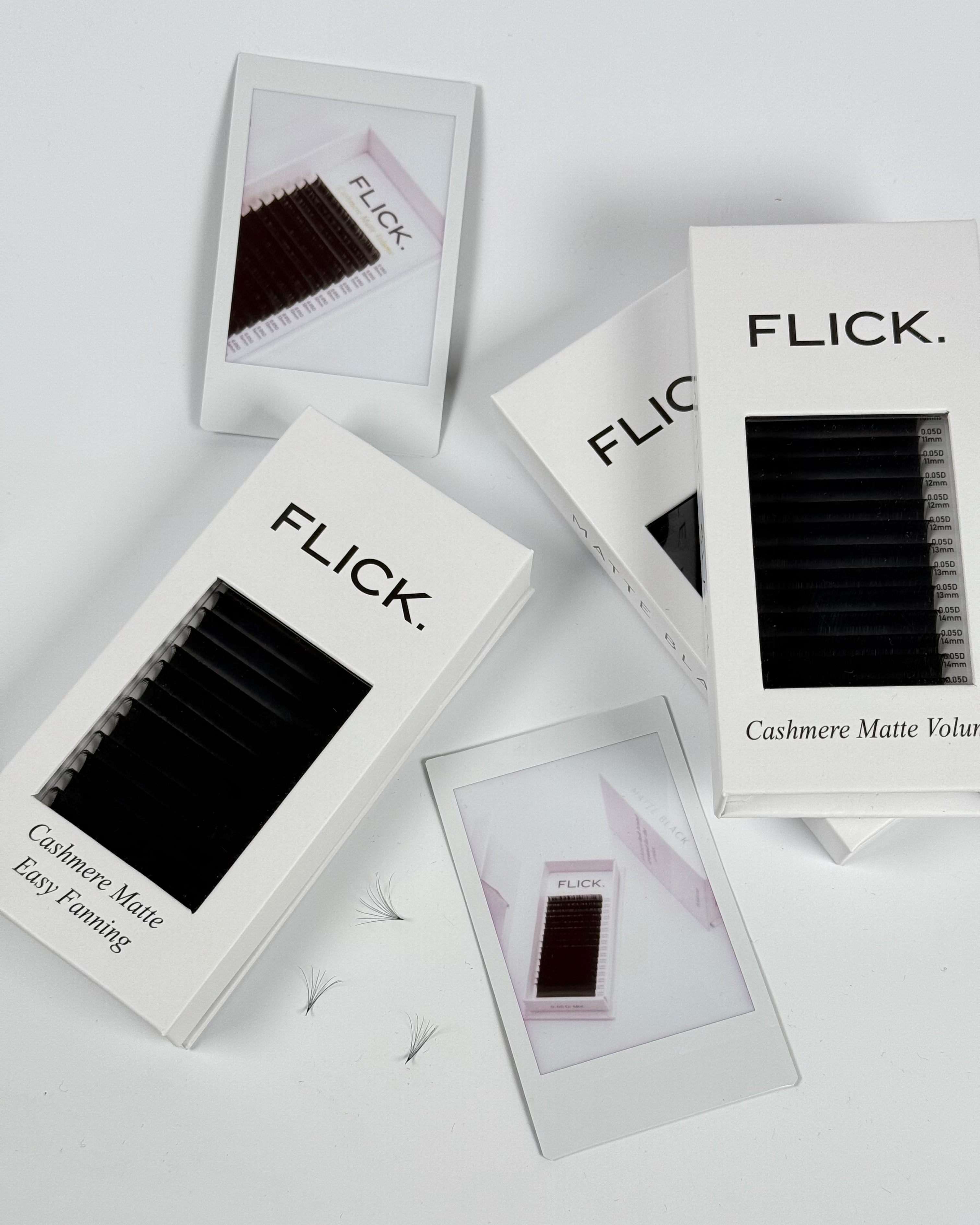 Matte Cashmere Easy Fanning Lash Trays