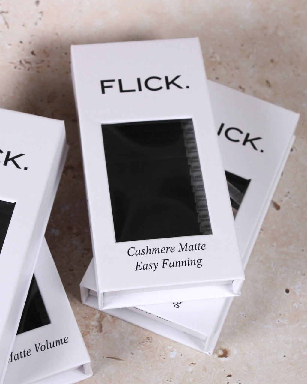 Matte Cashmere Easy Fanning Lash Trays