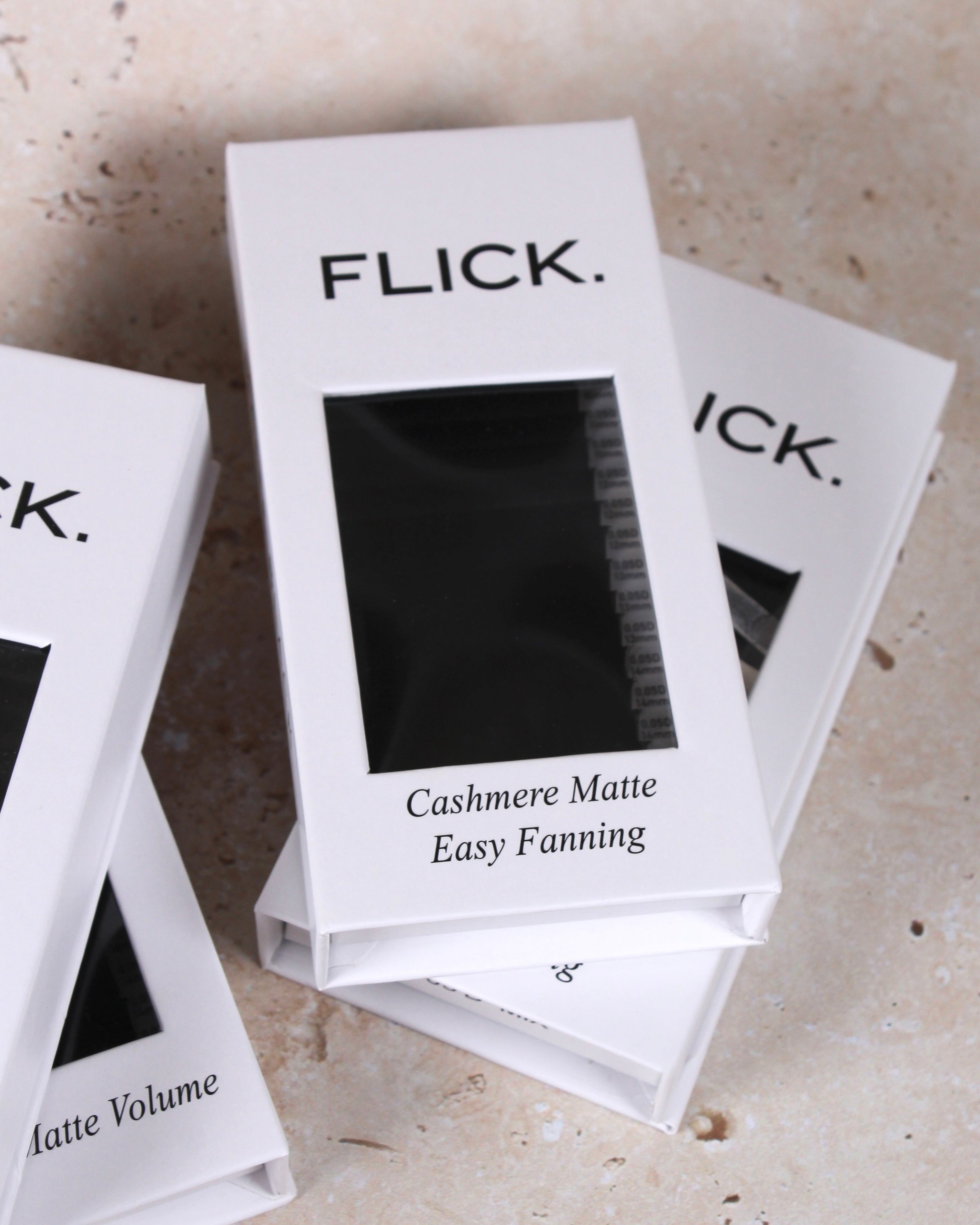 Matte Cashmere Easy Fanning Lash Trays